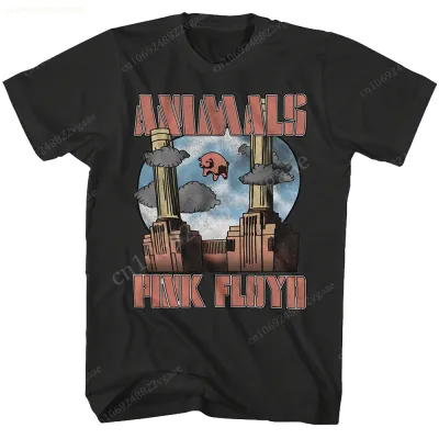 Pink FloydS Animals T Shirt Men Women Hard Rock Cotton Short Sleeve