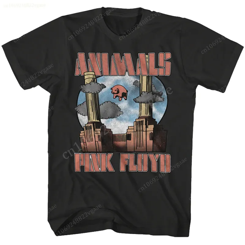 Pink FloydS Animals T Shirt Men Women Hard Rock Cotton Short Sleeve