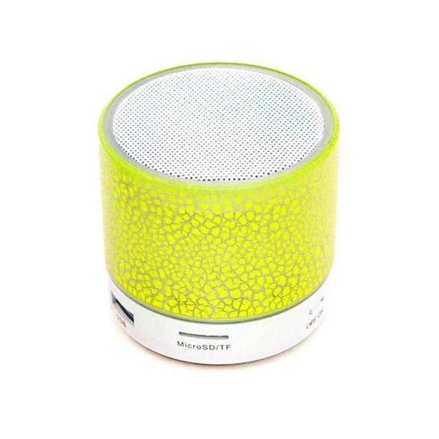 LED Lights Subwoofer USB Charging  Portable Bluetooth Speaker