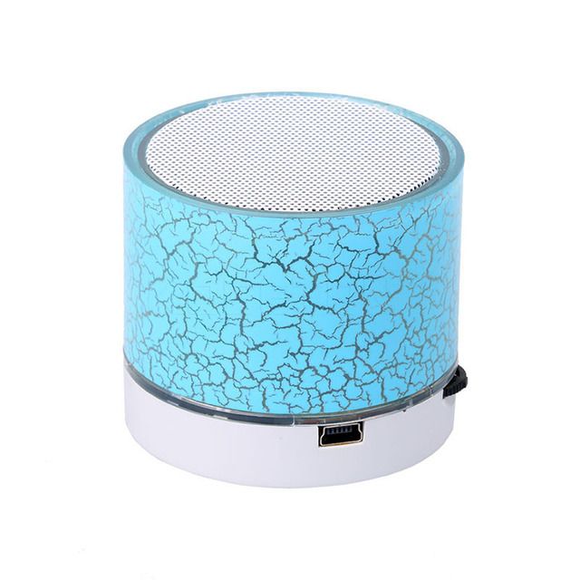 LED Lights Subwoofer USB Charging  Portable Bluetooth Speaker