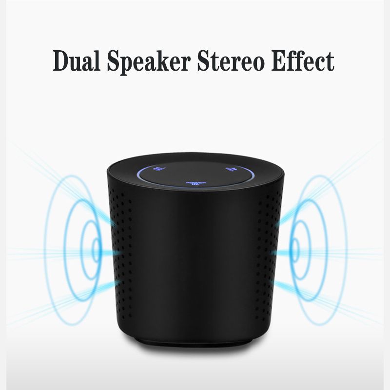 Vertical Two-Channel Wireless Portable Bluetooth Speaker