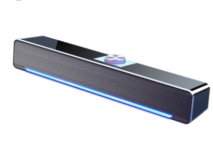 USB Wired Computer Speaker Bar Stereo Subwoofer Powerful Music Player