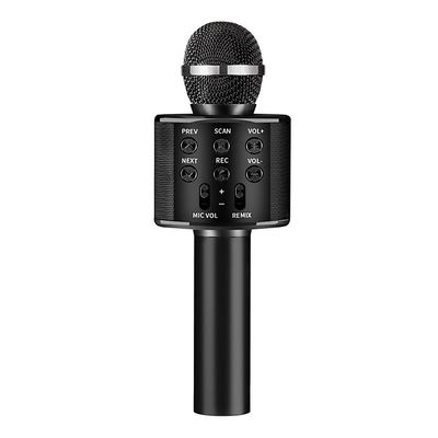 Roreta WS858 Bluetooth Wireless Microphone Speaker Professional Handheld Karaoke Mic Music Player Singing Recorder KTV Mic