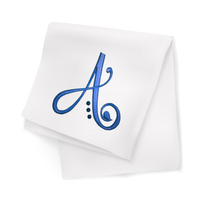 Lucille Monogram Dinner Napkins