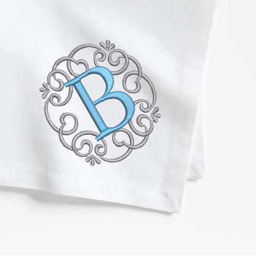 Bella Monogram Dinner Napkins
