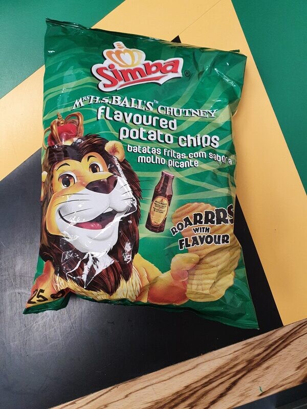 Simba Mrs. H.S. Balls Chutney Crisps 125g Simba Mrs. H.S. Balls Chutney Crisps 125g