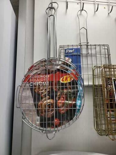 Boerewors Braai Grid Chrome