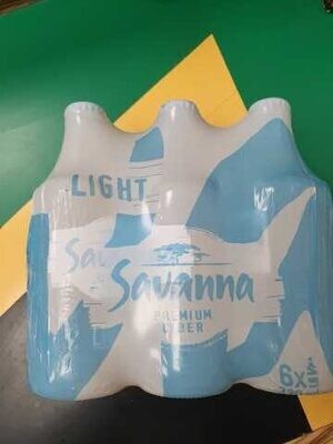 Savanna Light 6x330ml Bottles