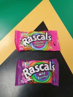 Rascals Fruity or Wild Berries 50g