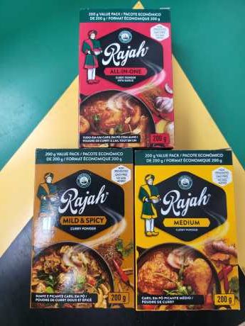 Rajah Curry Powders 200g