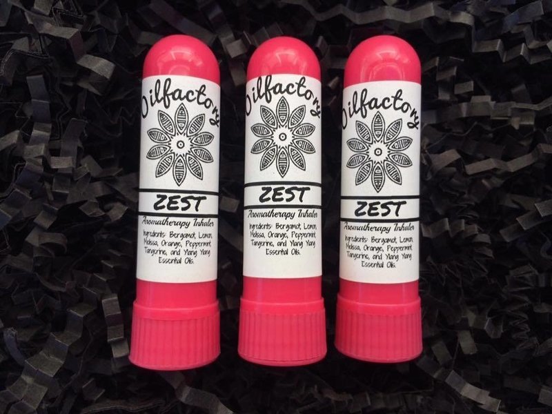 ZEST Aromatherapy Inhaler UPLIFTING ENERGIZING BLEND
