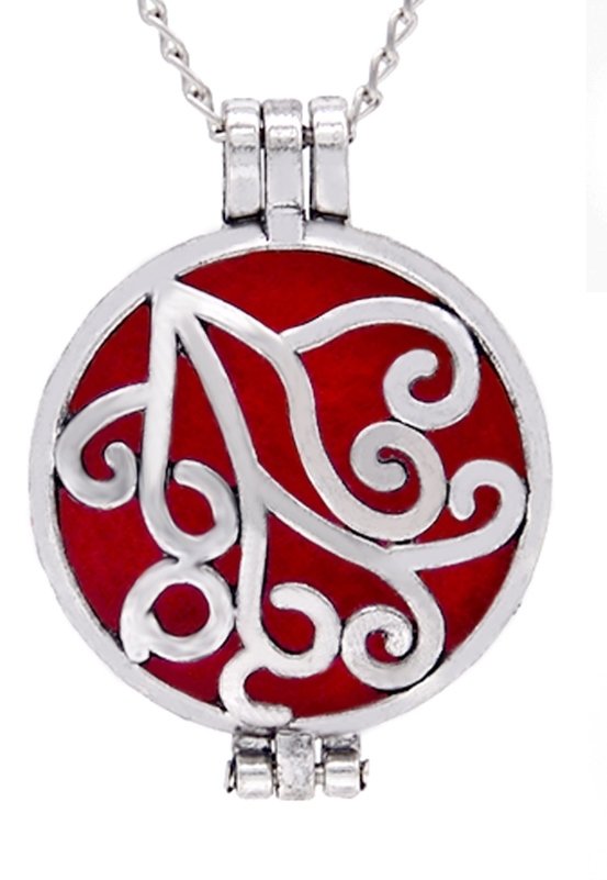 Stem Swirl Aromatherapy Necklace