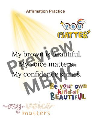 Brown Affirmation-Free