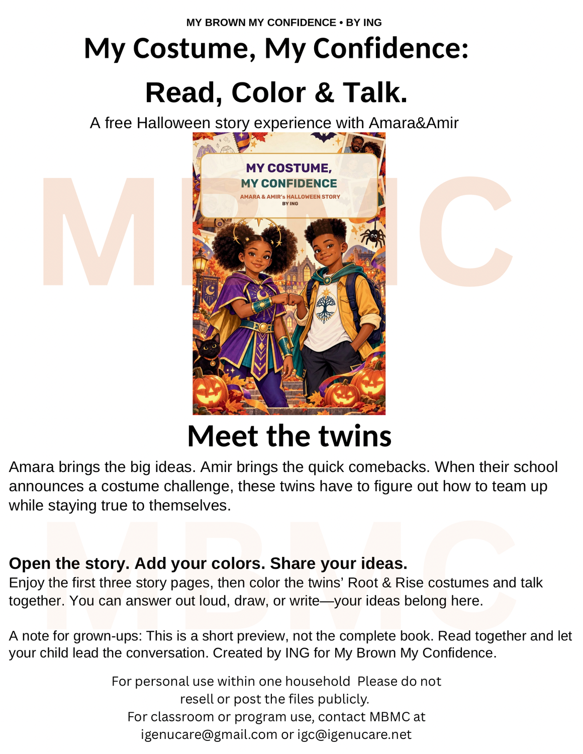 A FREE HALLOWEEN BOOK SAMPLE