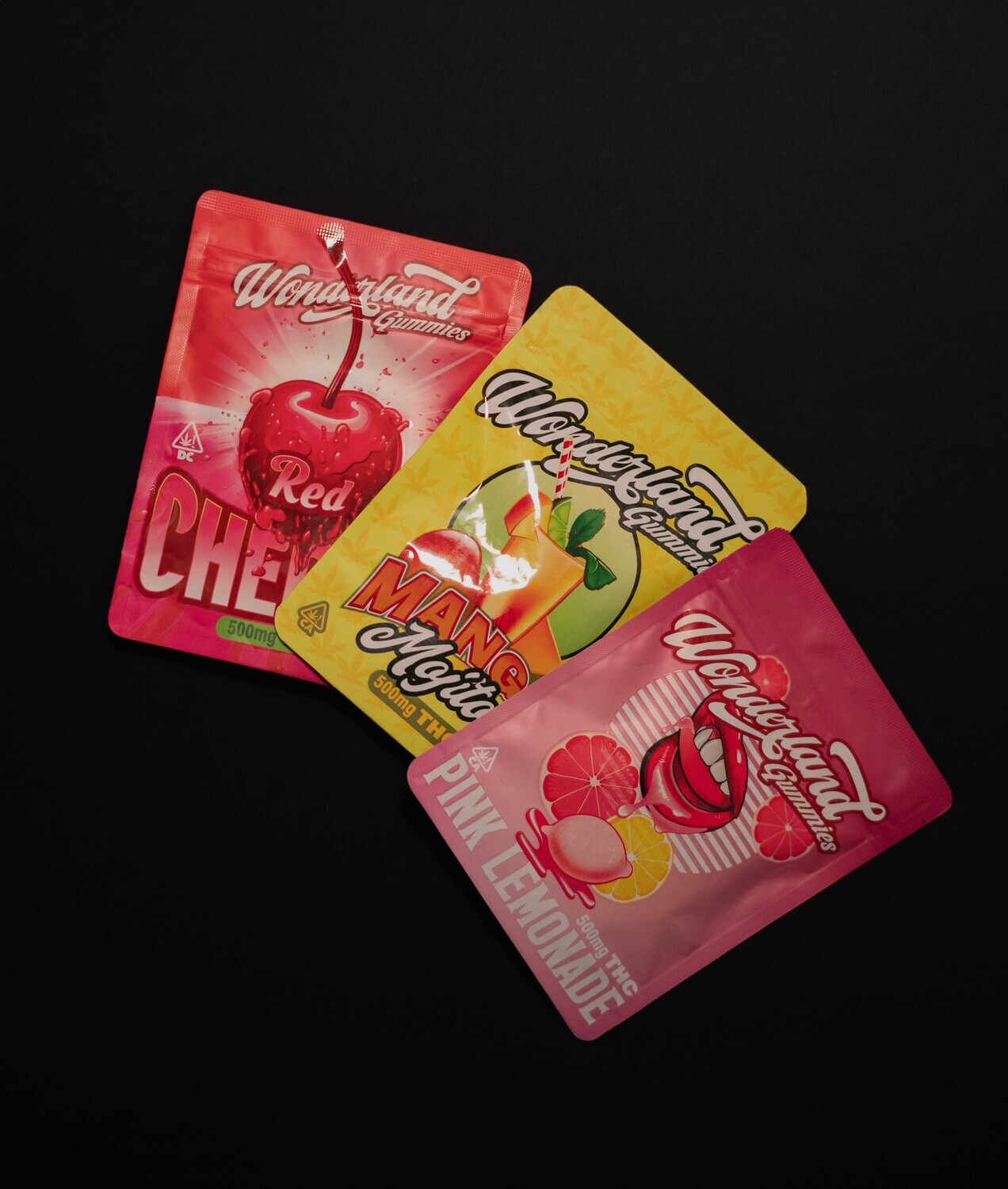 wonderland - infused vegan gummies -thc - 500MG