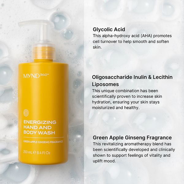 MYND 360 Energizing Hand And Body Wash