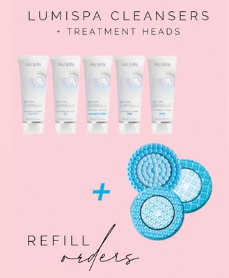 LumiSpa Refill Pack: Treatment Head &amp; Cleanser