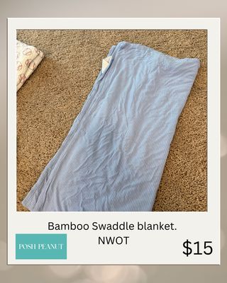 Posh Peanut Bamboo Swaddle Blanket