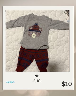 NB Onsie + Pants Outfit