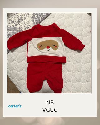NB Santa Sweatsuit