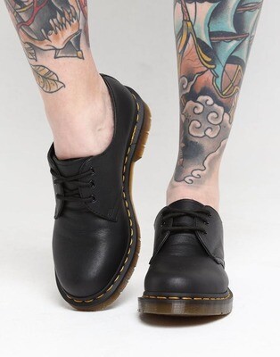 DR. MARTENS LADIES 1461 VIRGINIA SOFT LEATHER SHOE DR. MARTENS LADIES 1461 VIRGINIA SOFT LEATHER SHOE