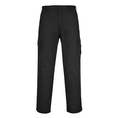 Portwest Combat Work Trousers Black