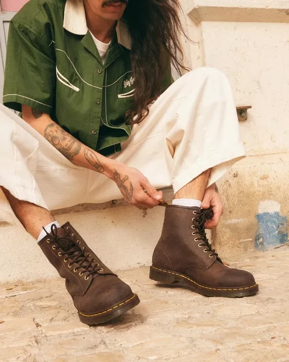 Dr Martens 1461 Gaucho Crazy Horse Brown