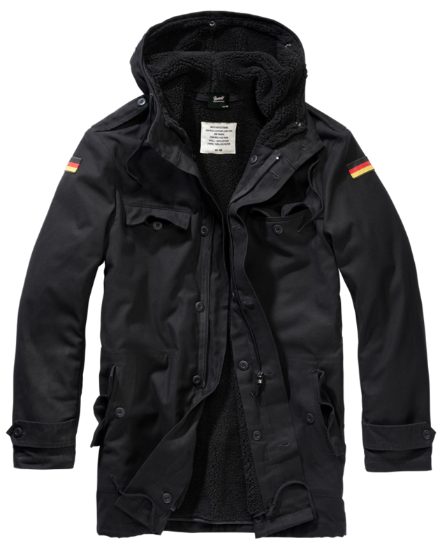 Brandit German Parka Black