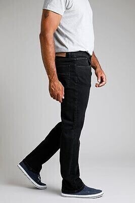 Weird Fish Classic Stretch Jeans Washed Black