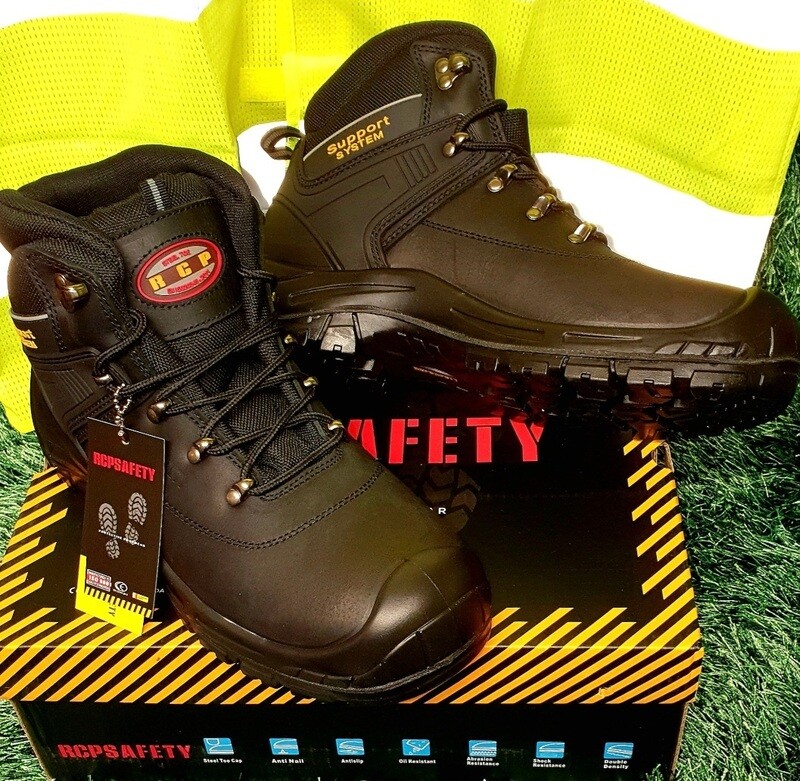 RCP Safety Boots Black