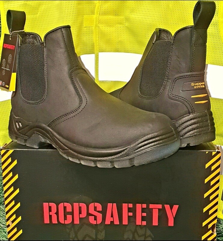 RCP Chelsea Safety Boots Black
