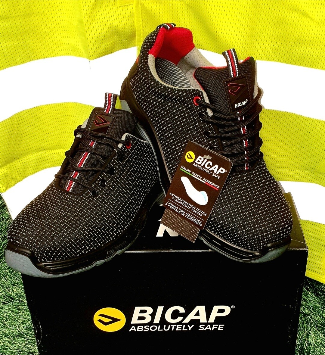 Bicap Raptor Safety Runners Composite Toe