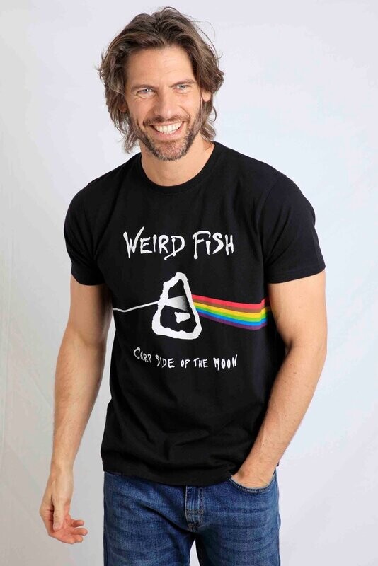 Weird Fish Carp Side of the Moon Black Weird Fish Carp Side of the Moon Black