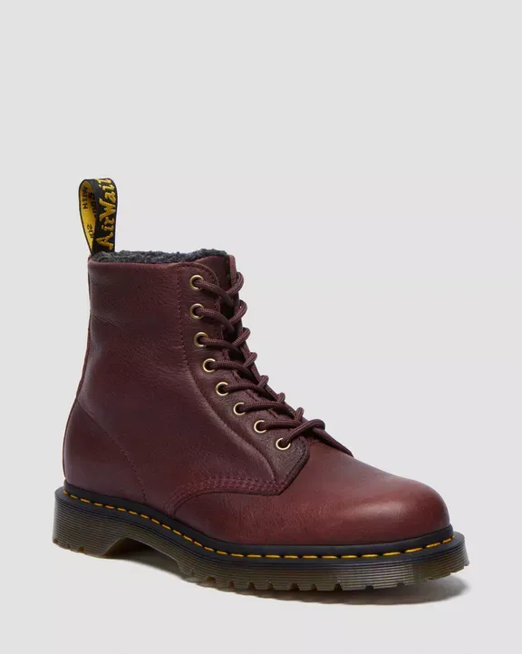 Dr. Martens 1460 Pascal Cherry Red Grizzly