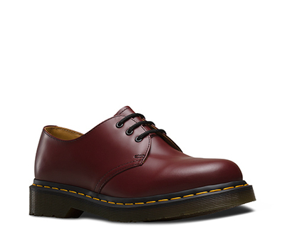 DR. MARTENS 1461 Smooth Cherry Red Shoe