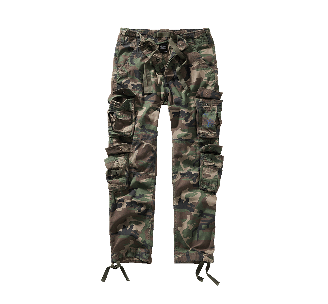 Brandit Slim Fit Combats Woodland Camo