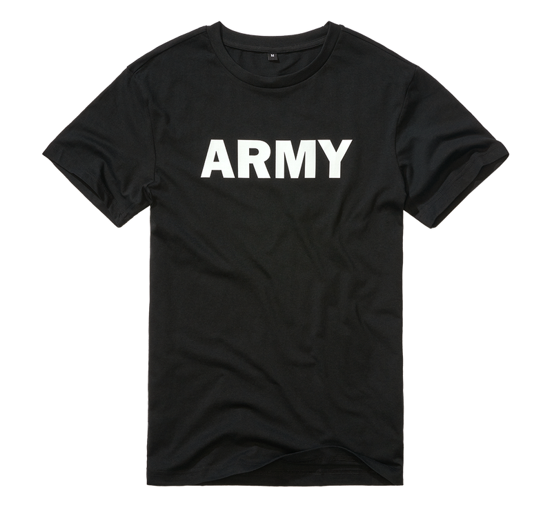 Brandit Army T Shirt Black