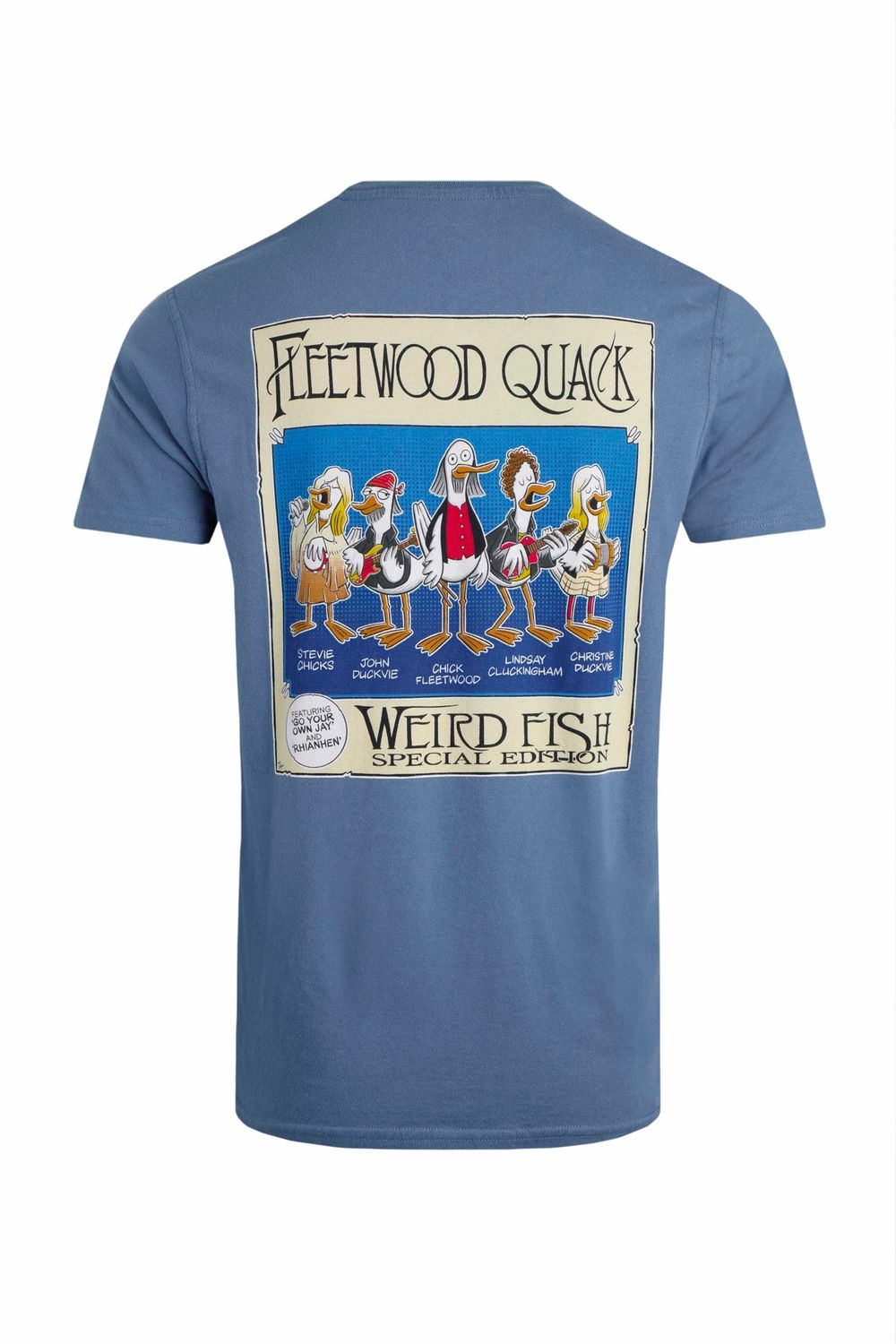 Weird Fish Fleetwood Quack Blue