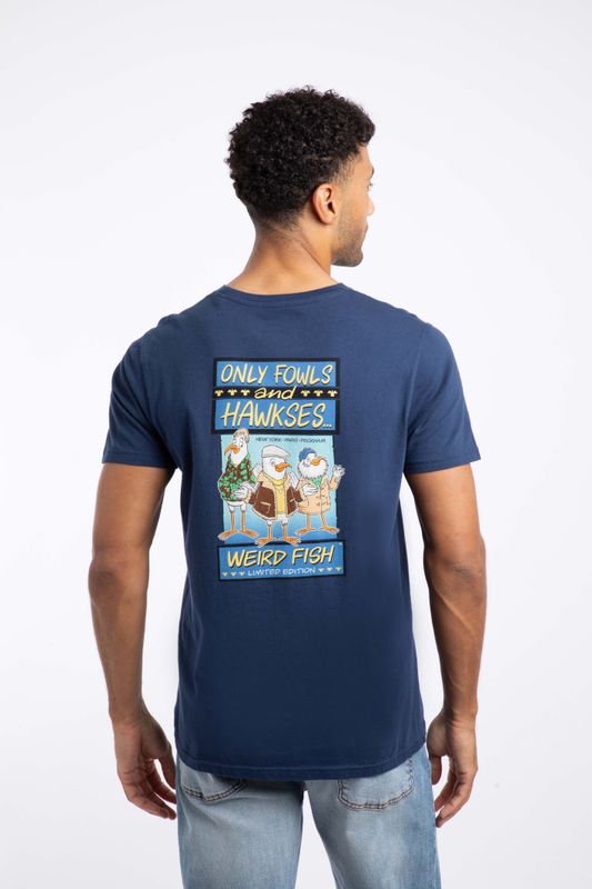 Weird Fish Only Fowls &amp; Hawkses Navy