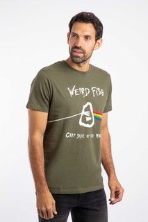 Weird Fish Carp Side of the Moon Green