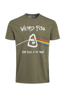 Weird Fish Carp Side of the Moon Green