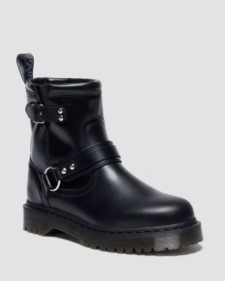 Dr. Martens Anistone Biker Boot Black