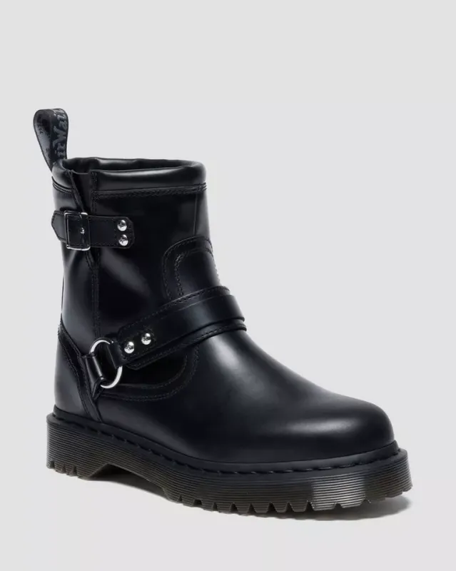 Dr. Martens Anistone Biker Boot Black