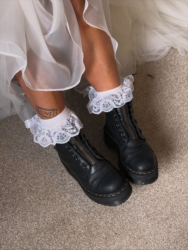 Dr. Martens Sinclair Soft Leather Platform Black