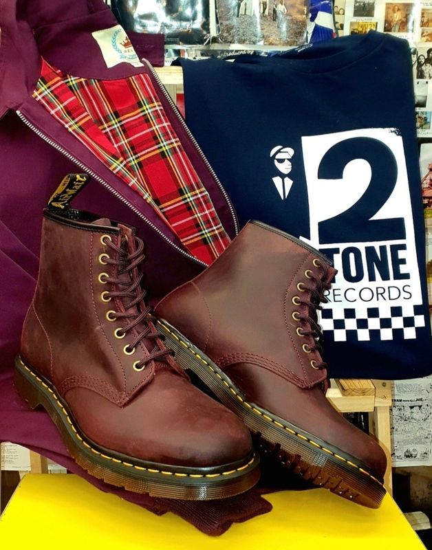 Dr. Martens 1460 Cherry Red Soft Leather