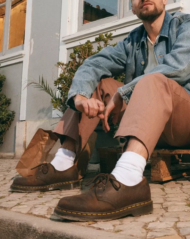 Dr. Martens 1461 Gaucho Crazy Horse Brown
