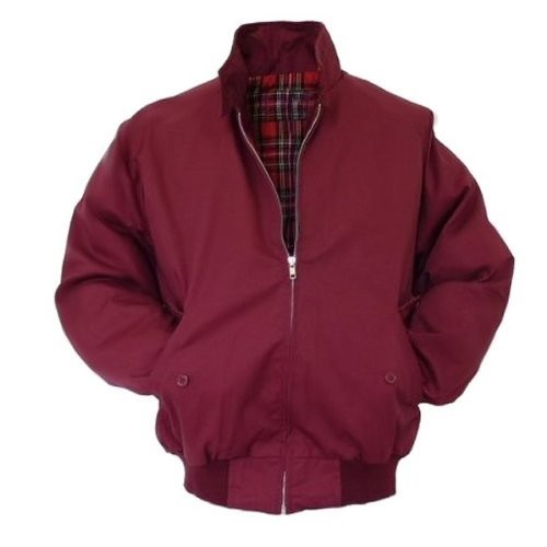 Relco Harrington Jacket Burgundy
