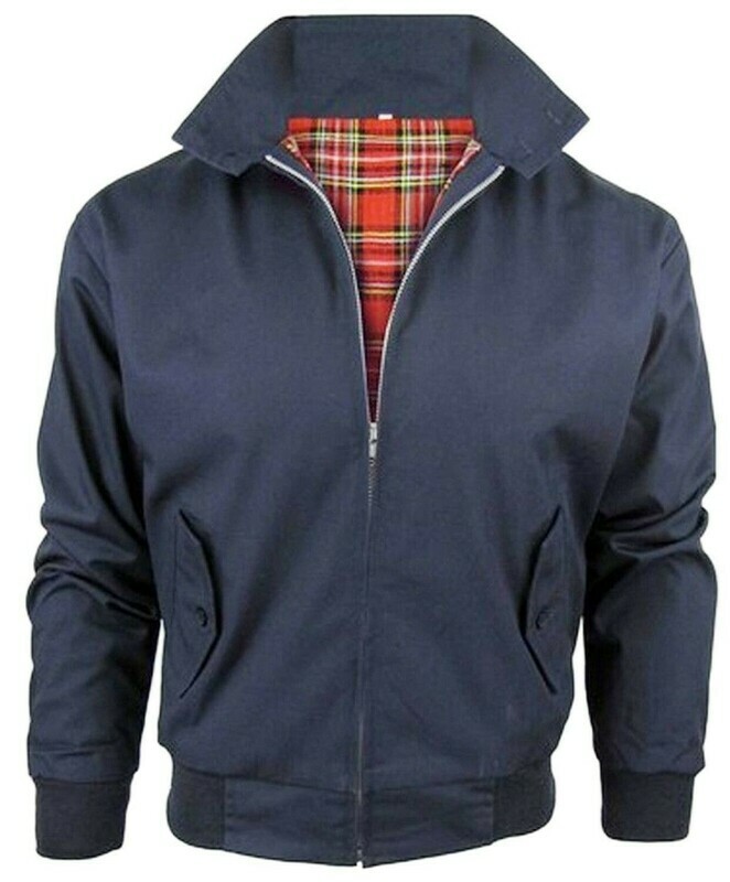 Relco Harrington Jacket Navy