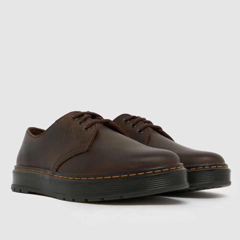 Dr. Martens Brookline Lo Shoe Brown Crazy Horse