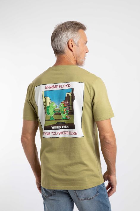 Fish You Were Here Artist Tee Washed Oak